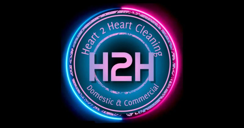 Heart 2 Heart Cleaning (Domestic & Commercial) Logo