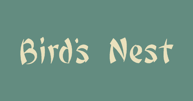 Birds nest words indexed two color 1200x628 og